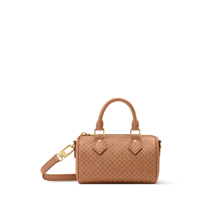Nano Speedy Minigram Light Bliss Calfskin Nano Bag