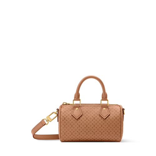 Nano Speedy Minigram Light Bliss Calfskin Nano Bag