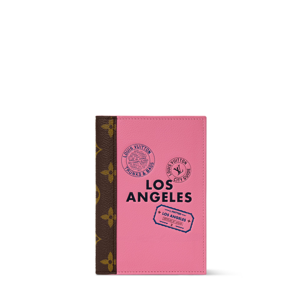 Passport Cover City Guide Cowhide Leather Travel Wallet M28496