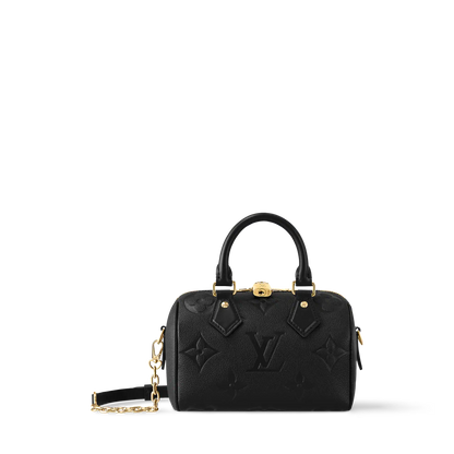 Speedy Bandoulière 20 Monogram Empreinte Leather Shoulder Bag M28316