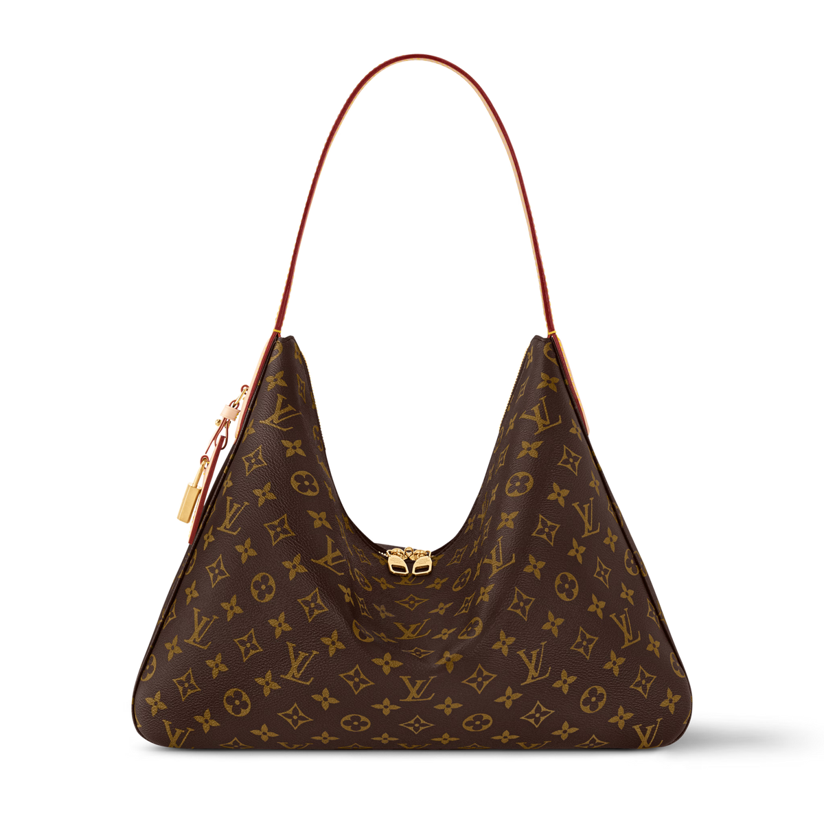 Slouchy MM Monogram Coated Canvas Tote Bag M12098