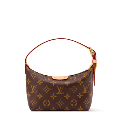 Pochette Hills Monogram Emblème Peuplier Jacquard Chain Wallet