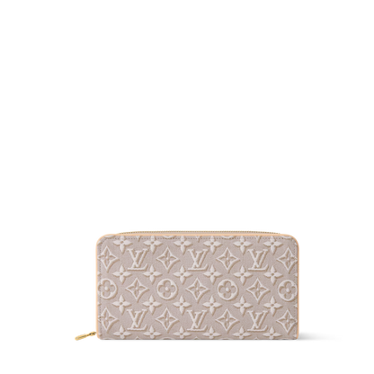 Zippy Monogram Emblème Jacquard Canvas Wallet M29575