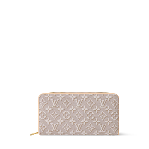 Zippy Monogram Emblème Jacquard Canvas Wallet M29575