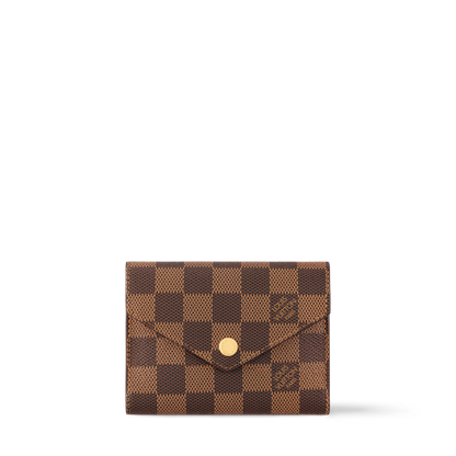 Victorine Monogram Emblème Jacquard Compact Wallet M2A151