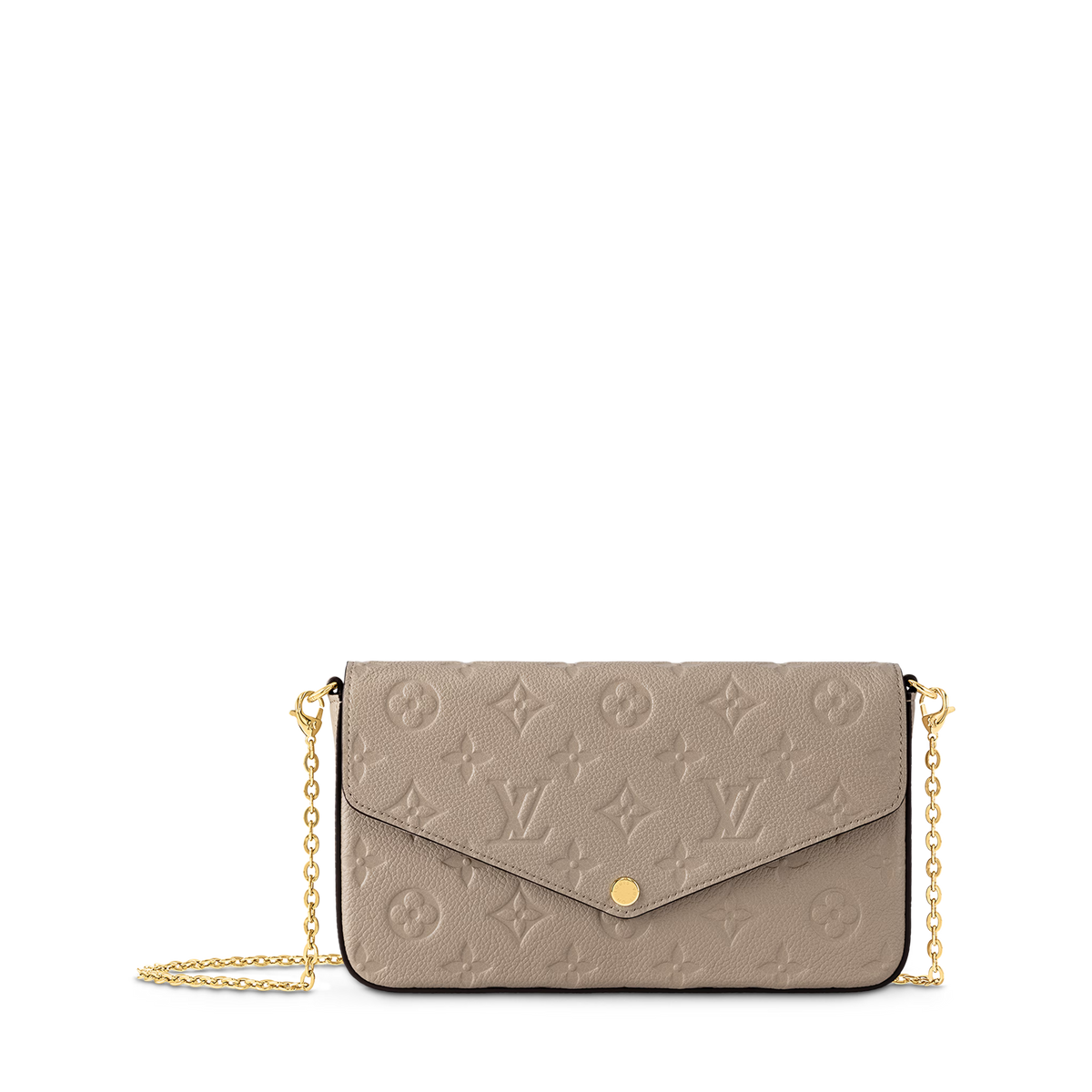 Pochette Félicie Monogram Empreinte Leather Chain Wallet M82477