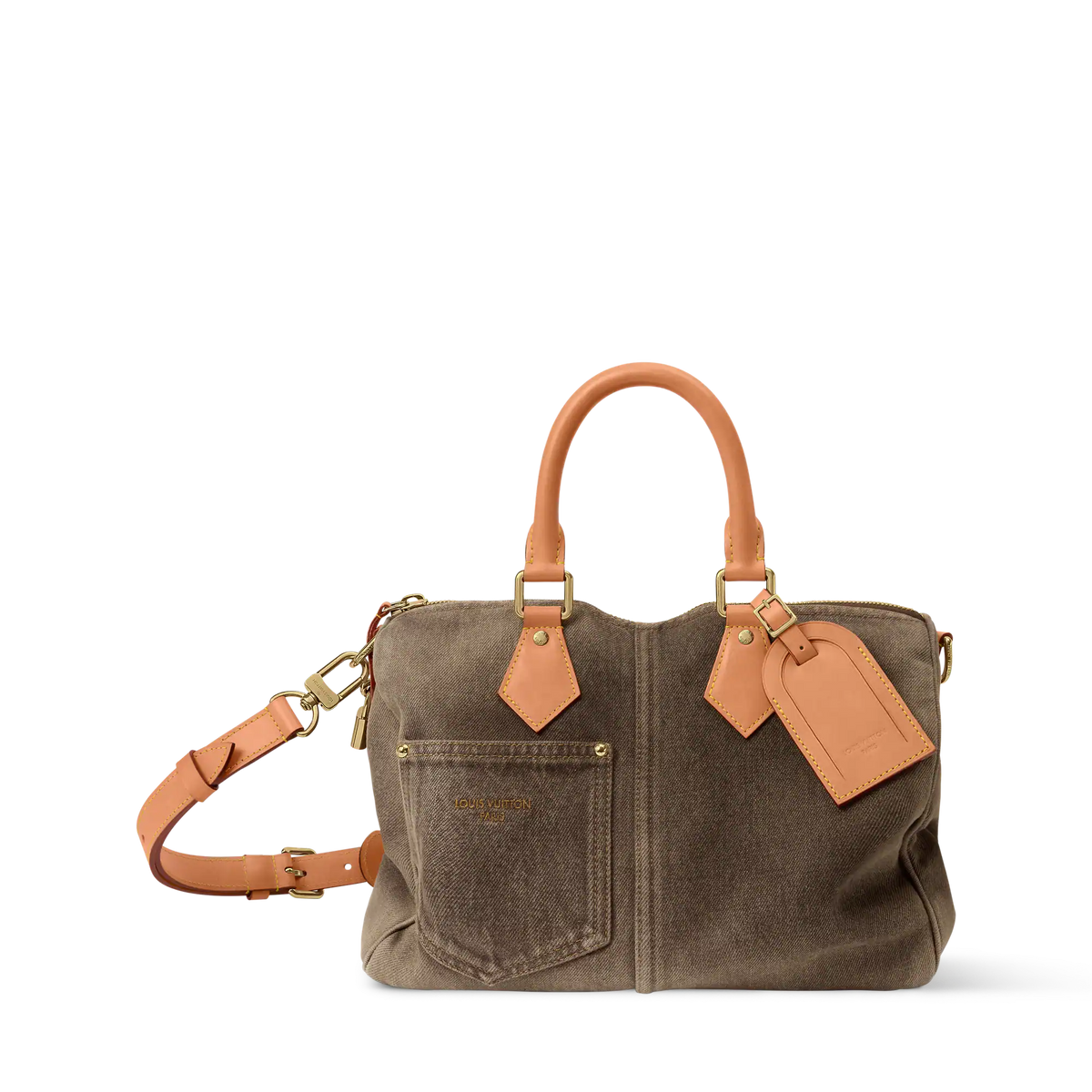 Speedy 30 Bandoulière Bag Damoflage Indigo Shoes
