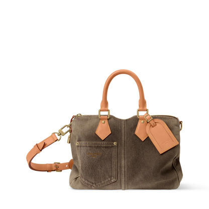 Speedy 30 Bandoulière Bag Damoflage Indigo Shoes