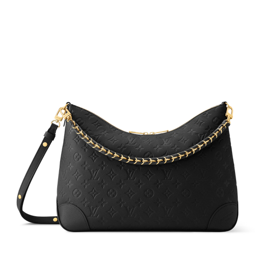 Boulogne GM Monogram Empreinte Leather Shoulder Bag M13706