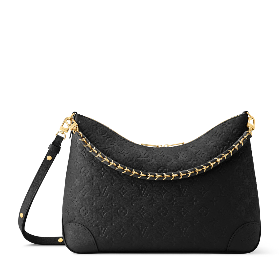 Boulogne GM Monogram Empreinte Leather Shoulder Bag M13706