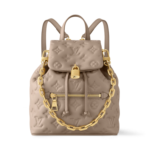 Coussin PM Monogram Embossed Lambskin Leather Backpack M13358