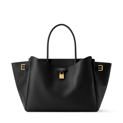 Vendome MM Cognac Calfskin Leather Tote Bag M26501