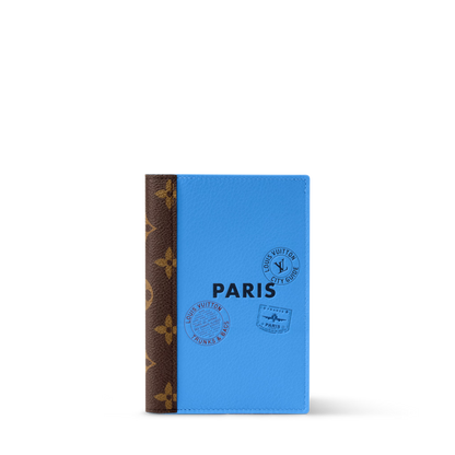 Passport Cover City Guide Cowhide Leather Travel Wallet M29106