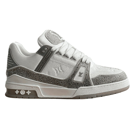 Louis Vuitton LV Trainer Sneaker 'Denim Monogram Grey Diamond'