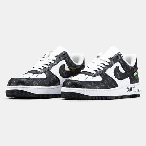 Louis Vuitton x Nike Air Force 1 Low - Black/White Monogram