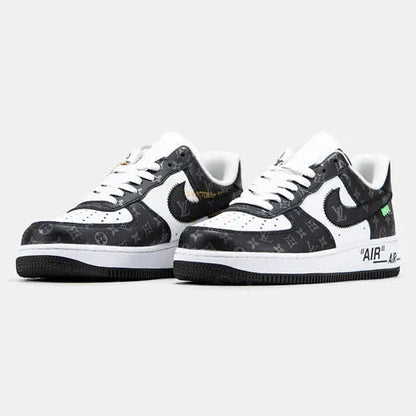 Louis Vuitton x Nike Air Force 1 Low - Black/White Monogram