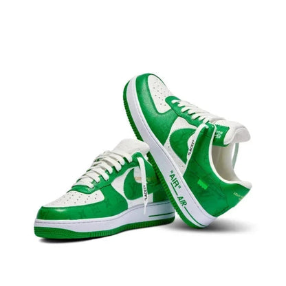 Louis Vuitton x Nike Air Force 1 Low 'By Virgil Abloh White/Green'