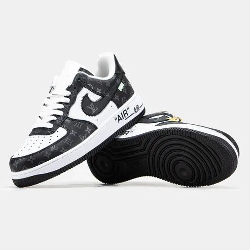 Louis Vuitton x Nike Air Force 1 Low - Black/White Monogram