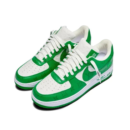 Louis Vuitton x Nike Air Force 1 Low 'By Virgil Abloh White/Green'