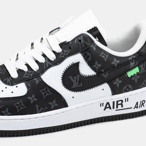 Louis Vuitton x Nike Air Force 1 Low - Black/White Monogram