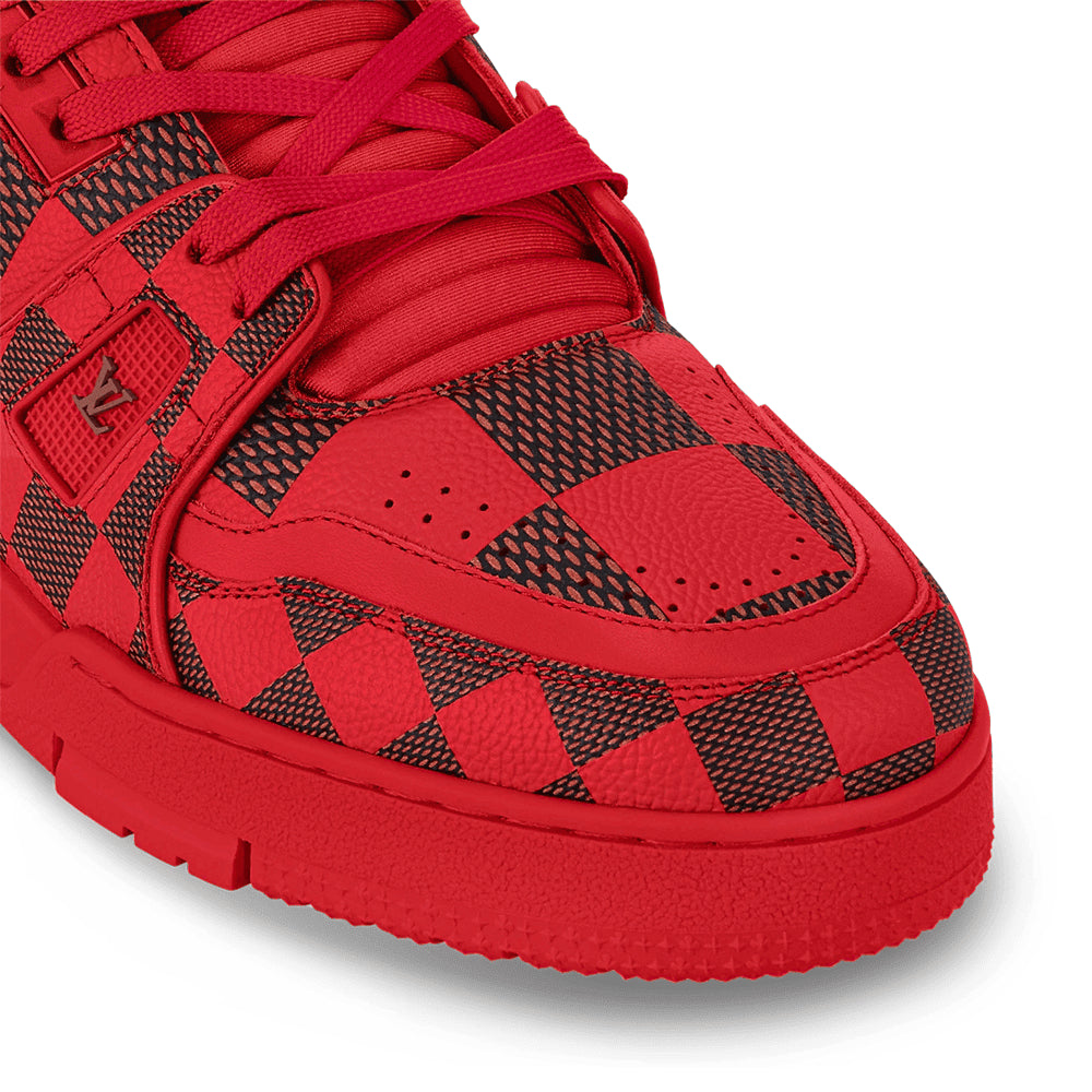 Louis Vuitton LV Trainer Sneaker 'DarkRed