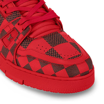 Louis Vuitton LV Trainer Sneaker 'DarkRed