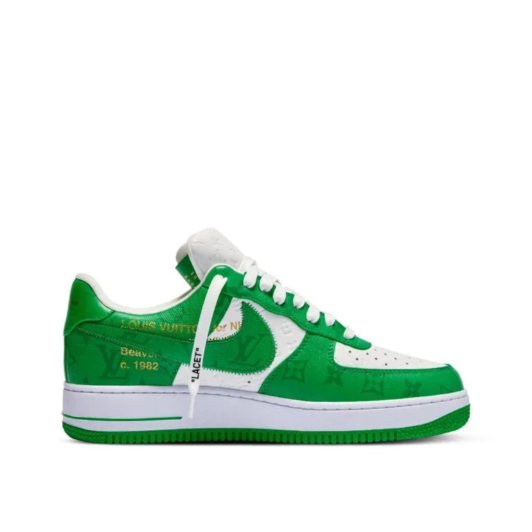 Louis Vuitton x Nike Air Force 1 Low 'By Virgil Abloh White/Green'