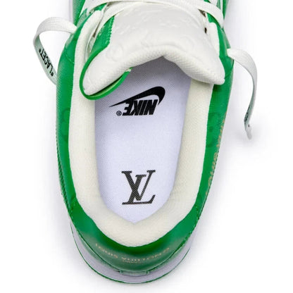Louis Vuitton x Nike Air Force 1 Low 'By Virgil Abloh White/Green'