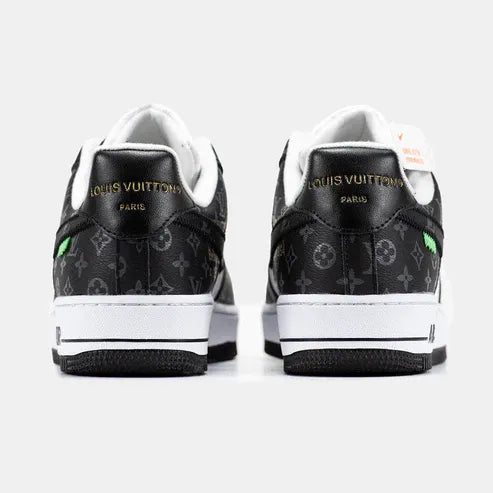 Louis Vuitton x Nike Air Force 1 Low - Black/White Monogram