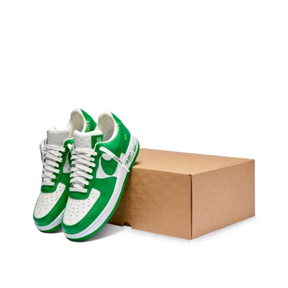 Louis Vuitton x Nike Air Force 1 Low 'By Virgil Abloh White/Green'