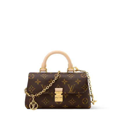 Nano Madeleine Sweet Lavender Monogram Empreinte Leather Bag M29380