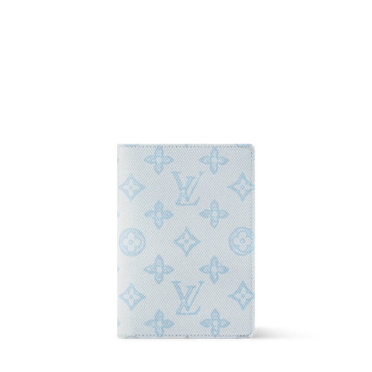 Passport Cover Monogram Origine Bleu Courrier M27614 Collection