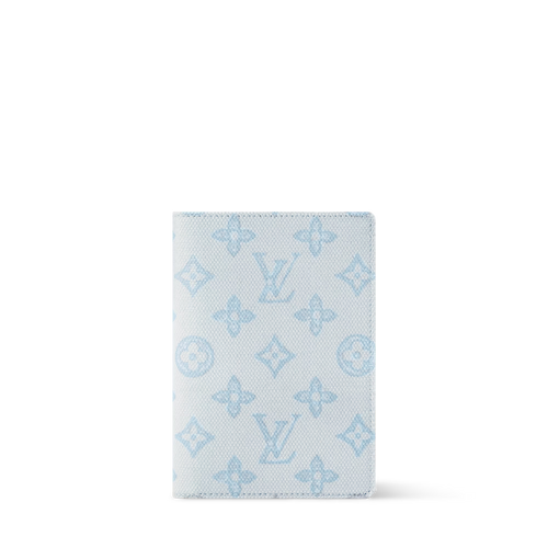 Passport Cover Monogram Origine Bleu Courrier M27614 Collection
