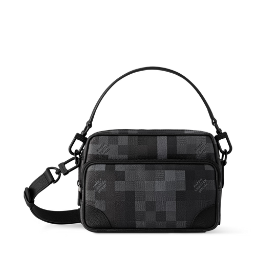 Nil Messenger Black Shoes