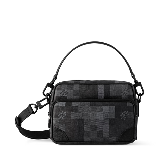 Nil Messenger Black Shoes