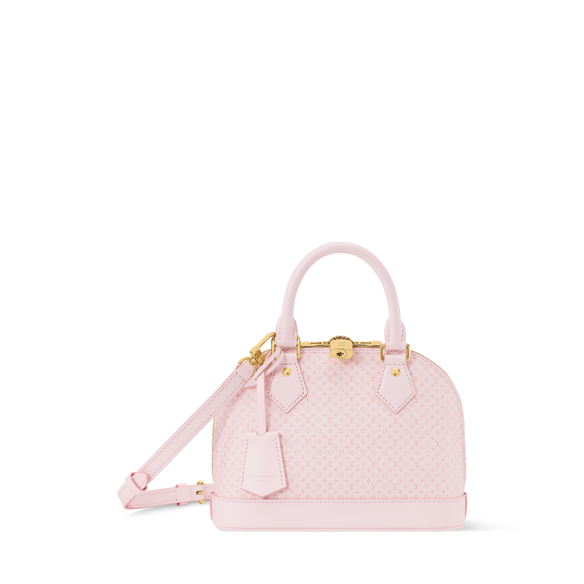 Alma BB Light Bliss Calfskin Leather Handbag M29416