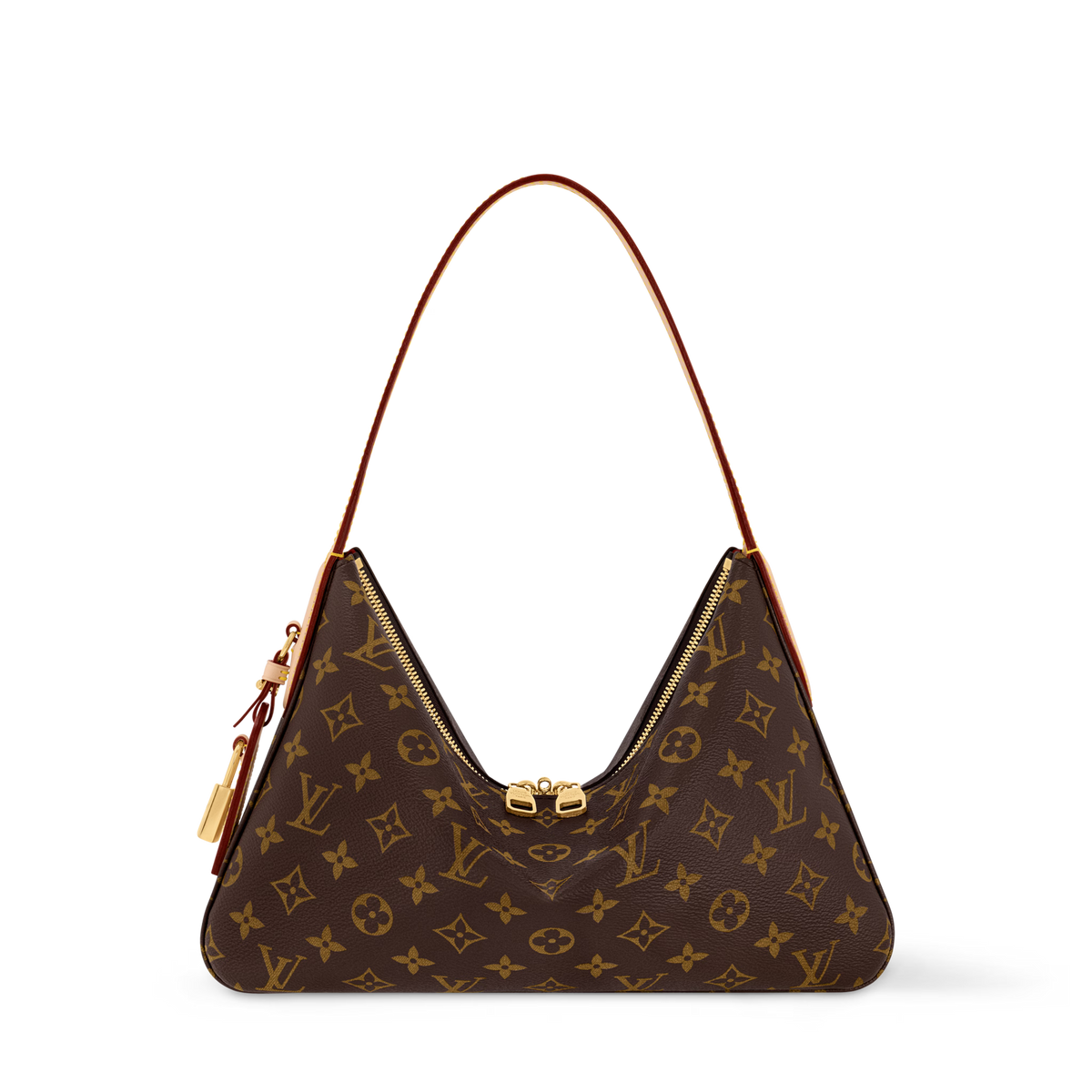 Slouchy MM Monogram Coated Canvas Tote Bag M12098