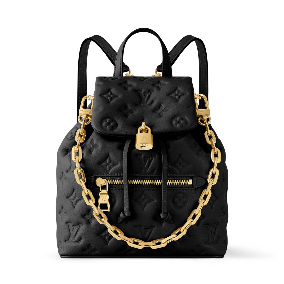 Coussin PM Monogram Embossed Lambskin Leather Backpack M13358