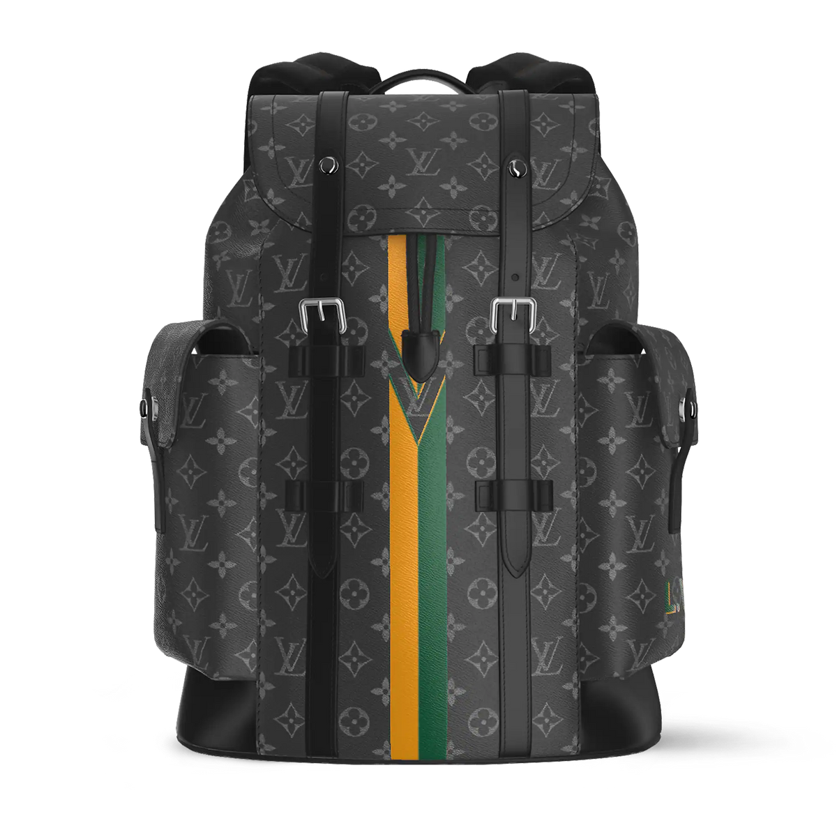 Christopher MM Backpack Monogram Eclipse Canvas Shoes