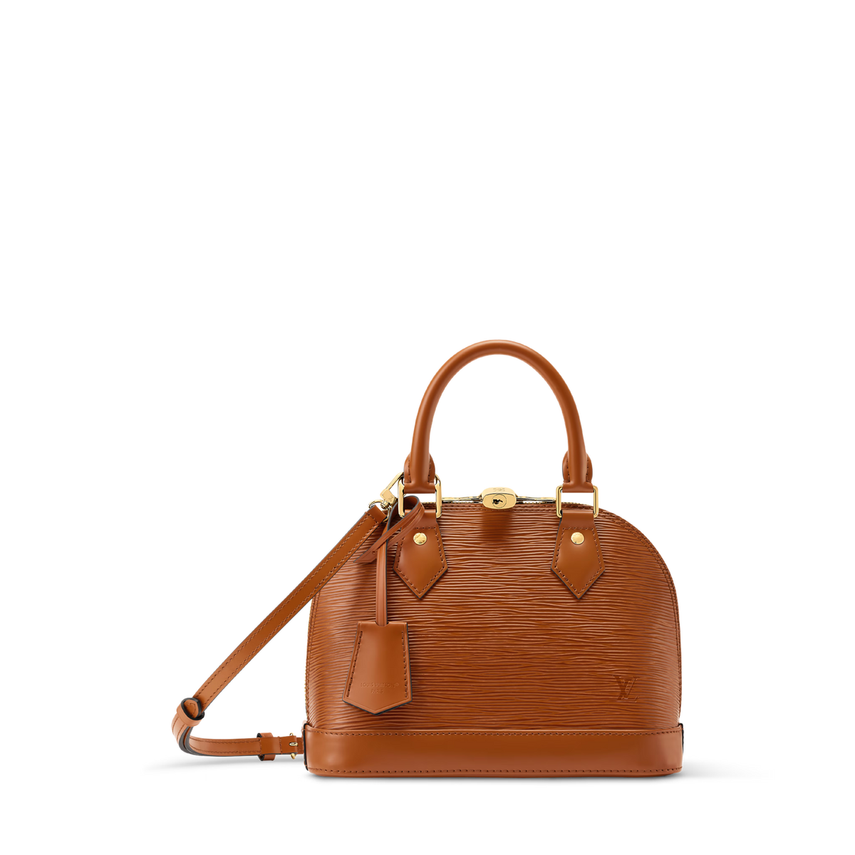 Alma BB Tan Epi Leather Shoulder Bag M25538
