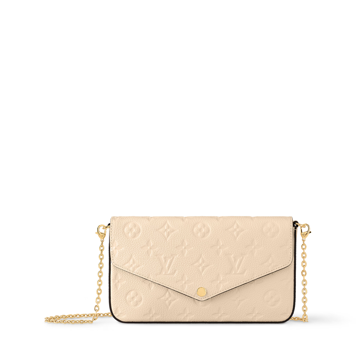 Pochette Félicie Monogram Empreinte Leather Chain Wallet M82477