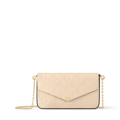 Pochette Félicie Monogram Empreinte Leather Chain Wallet M82477