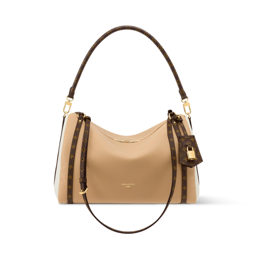 Express MM Oak Coton Calfskin Tote Bag