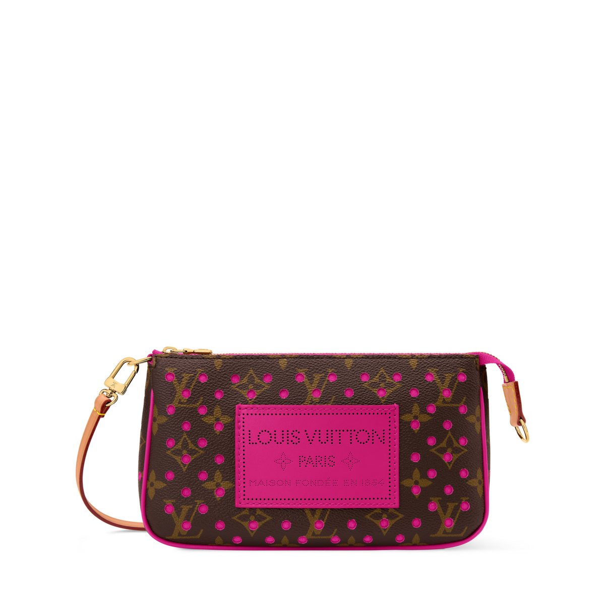Pochette Accessoires Monogram Perfo Pop Crush Chain Wallet