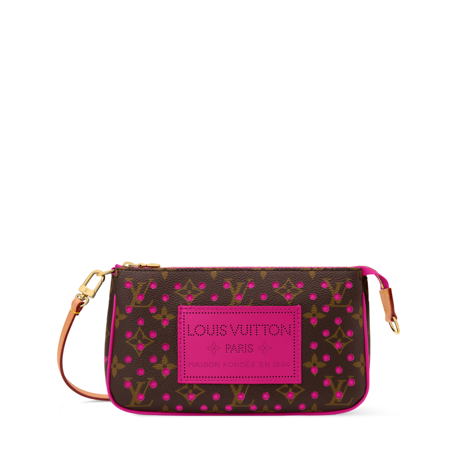 Pochette Accessoires Monogram Perfo Pop Crush Chain Wallet