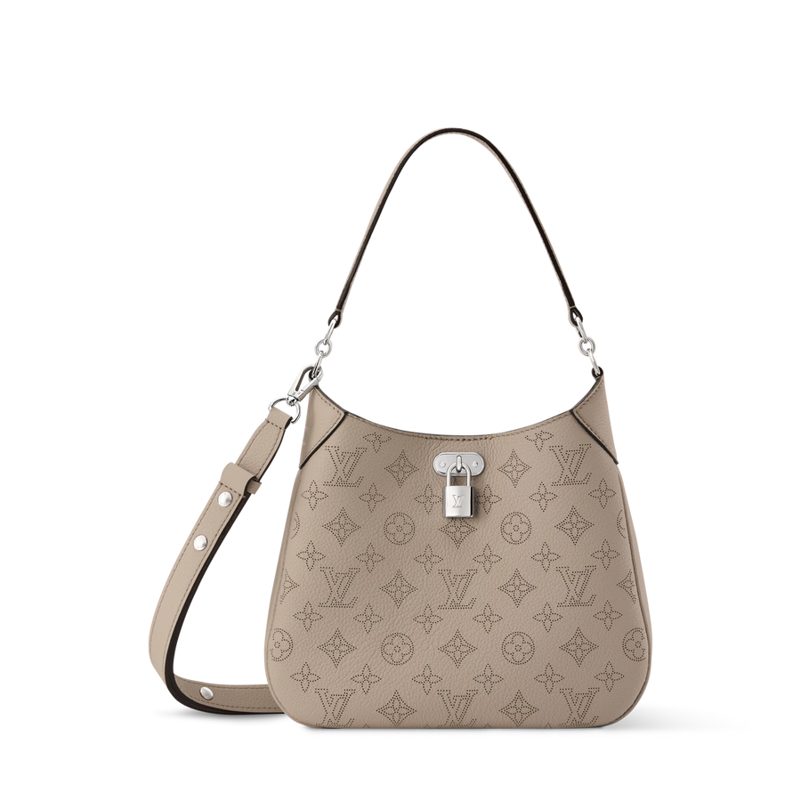 All Around PM Galet Perforated Mahina Calfskin Leather Tote Bag M27336