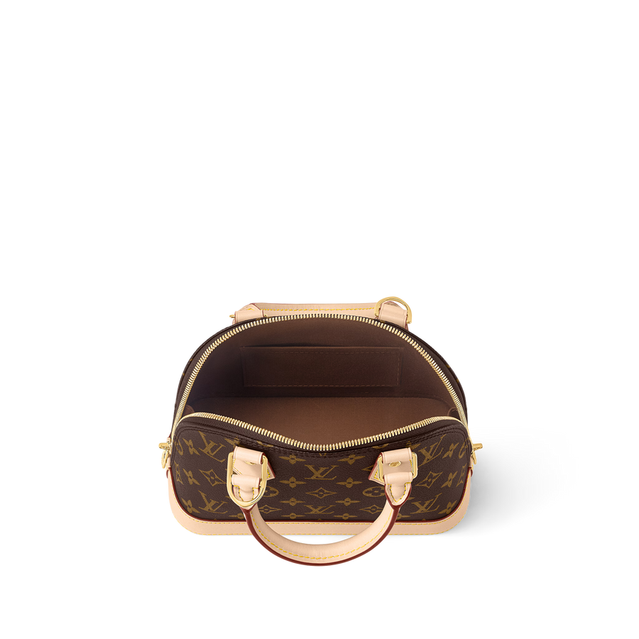 Alma BB Mon Monogram Coated Canvas Handbag P01917