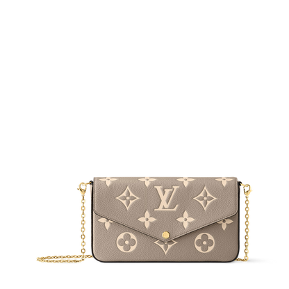 Pochette Félicie Monogram Empreinte Leather Pouch M82610
