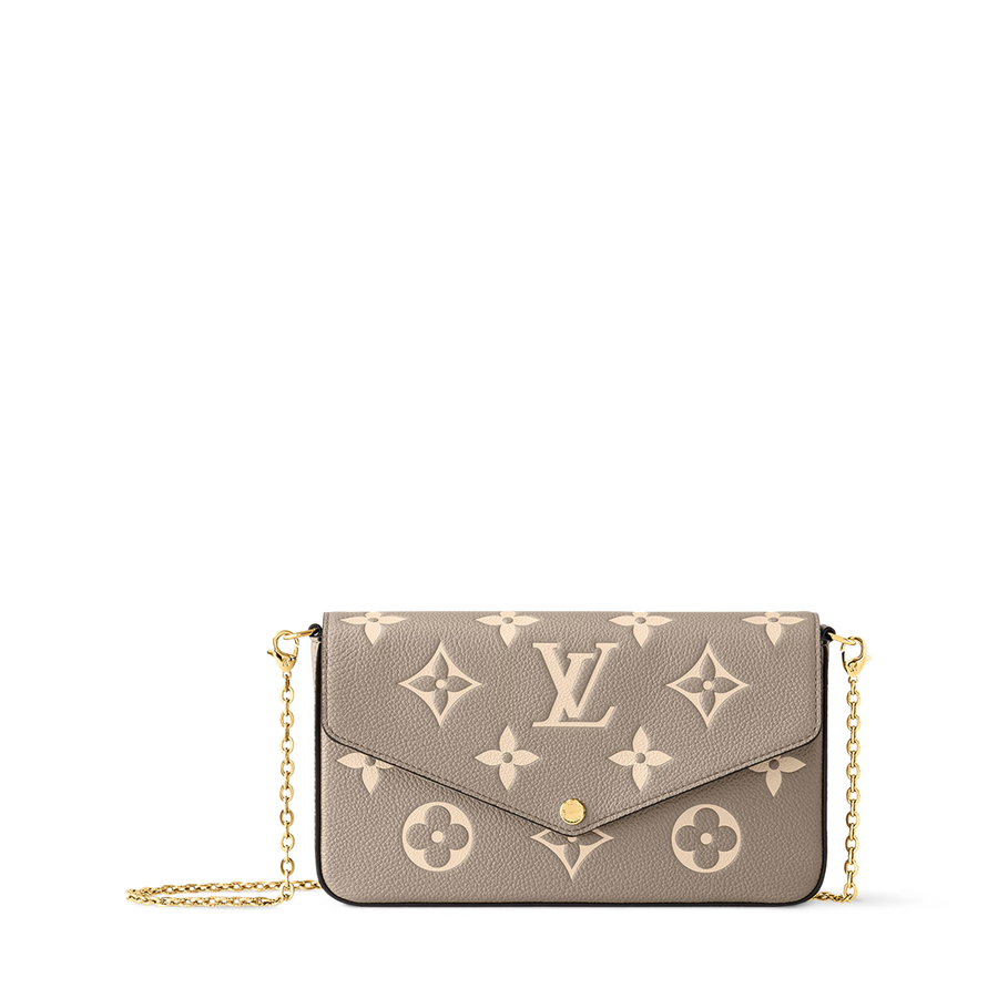 Pochette Félicie Monogram Empreinte Leather Pouch M82610