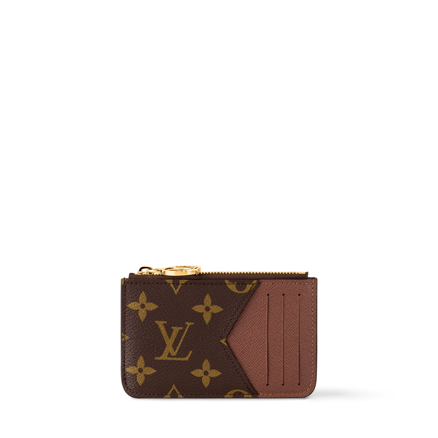 Romy Card Holder Monogram Coated Canvas Card Holder M29060